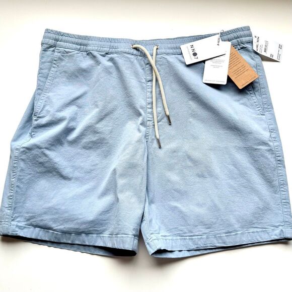 NWT NN07 “Gregor” twill shorts in light blue Size XXL - Picture 5 of 8
